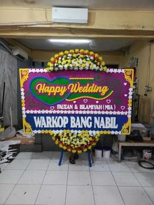 Papan Bunga di Grogol Petamburan