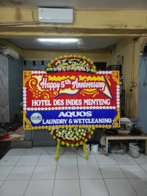 Papan Bunga di Grogol Petamburan