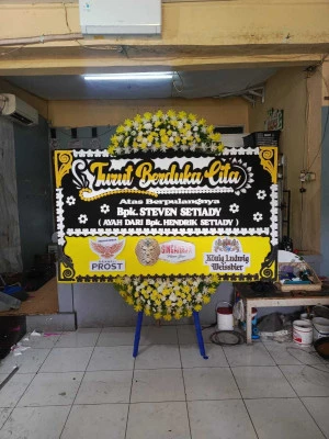 Papan Bunga di Grogol Petamburan