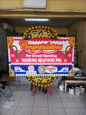 Papan Bunga di Grogol Petamburan
